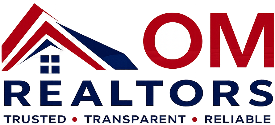 OM REALTORS Logo